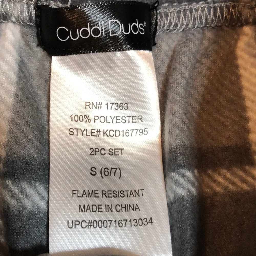 Cuddl Duds Fleece PJ Pant Bundle Size S6/7